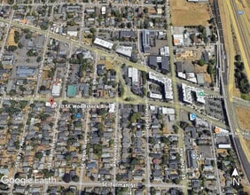 8730 SE Woodstock Blvd, Portland, OR - AERIAL  map view