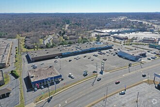 3917-3933 W Gate City Blvd, Greensboro, NC - AERIAL map view