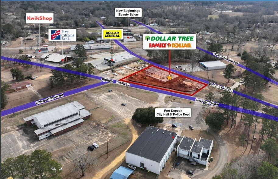299 Old Fort Rd, Fort Deposit, AL for sale - Aerial - Image 2 of 2