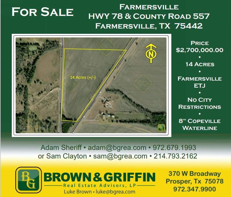 15180 County Road 558, Farmersville, TX à vendre Photo principale- Image 1 de 4