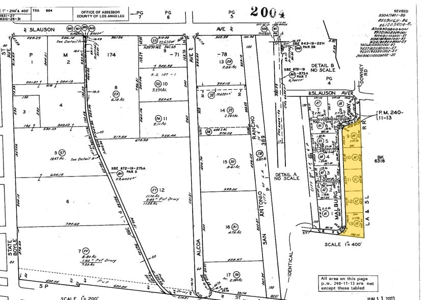 5990-6200 Malburg Way, Vernon, CA for lease - Plat Map - Image 2 of 8