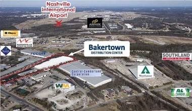 1416 Antioch Pike, Nashville, TN - Aerial  map view