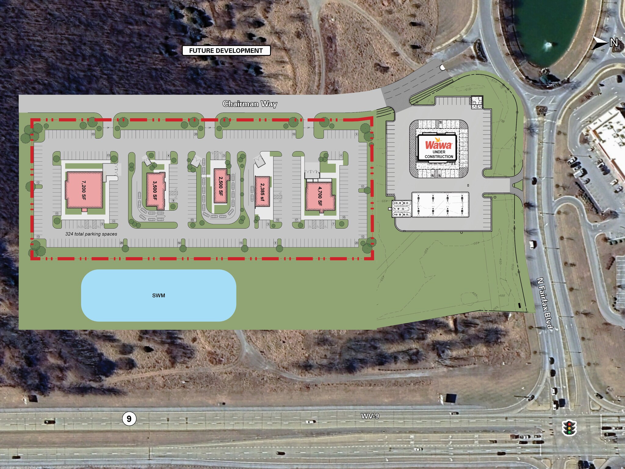 WV Route 9, Ranson, WV à louer Photo du bâtiment- Image 1 de 6