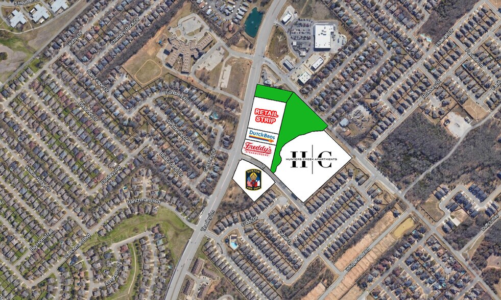 NWC Teasley Ln & Ryan Rd, Denton, TX à vendre - Photo du bâtiment - Image 2 de 5