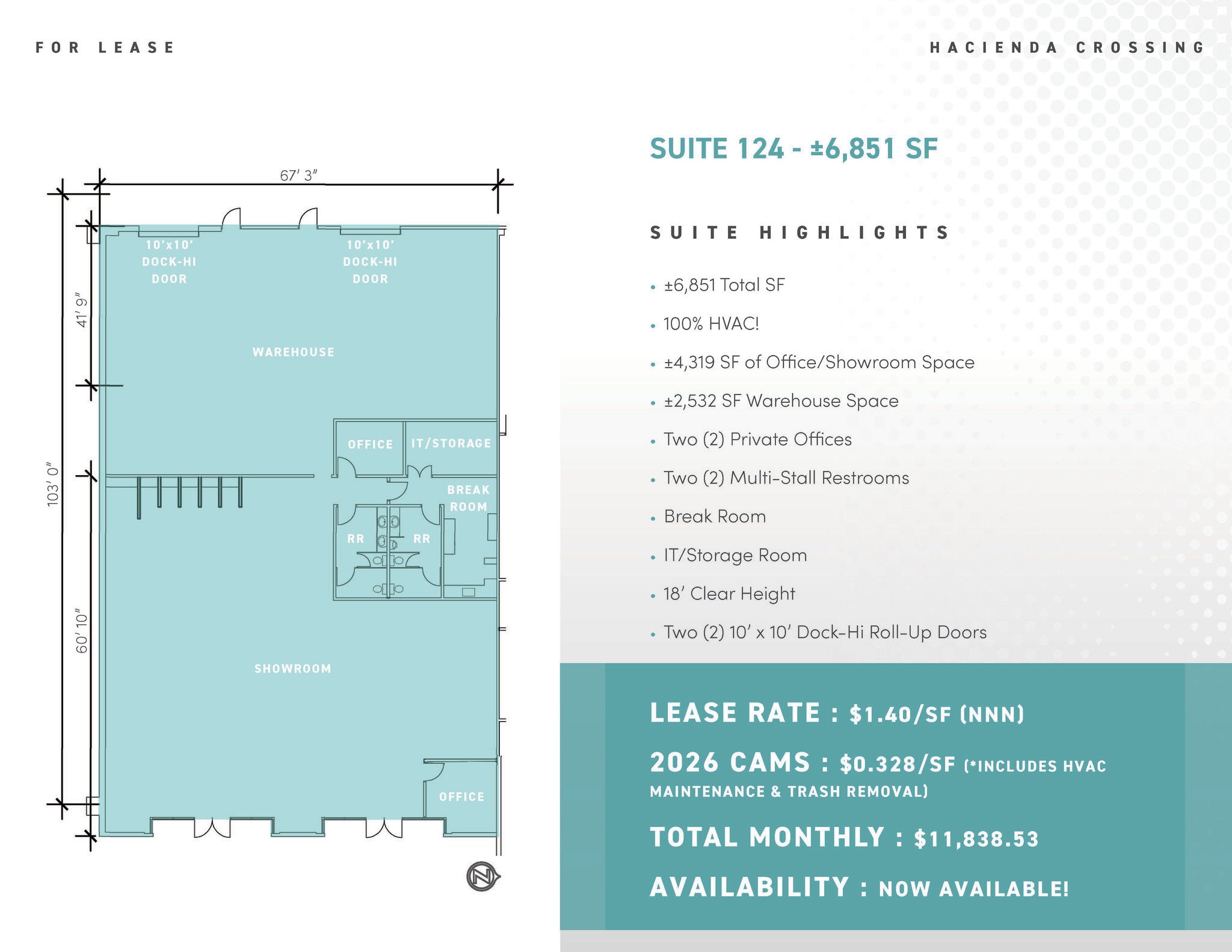 5275 Arville St, Las Vegas, NV for lease Floor Plan- Image 1 of 1