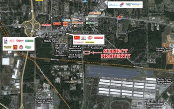 412 S Mock Rd, Albany, GA - AERIAL  map view - Image1