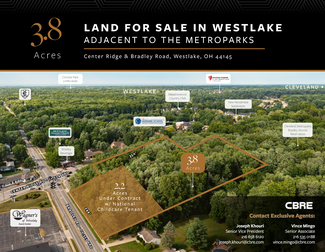 Plus de détails pour Center Ridge Rd, Westlake, OH - Terrain à vendre