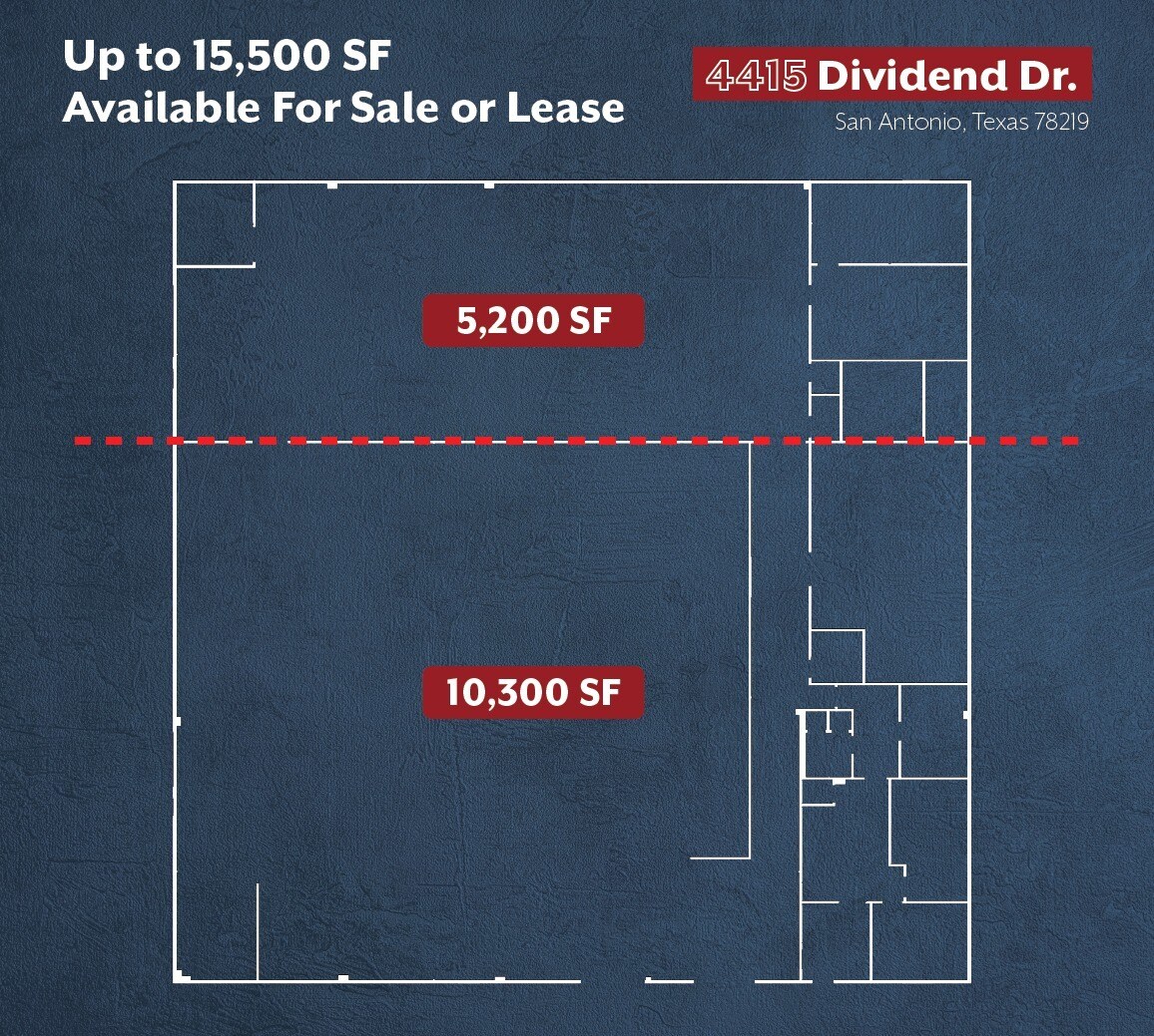 4415 Dividend Dr, San Antonio, TX for sale Floor Plan- Image 1 of 3