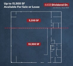 4415 Dividend Dr, San Antonio, TX for sale Floor Plan- Image 1 of 3
