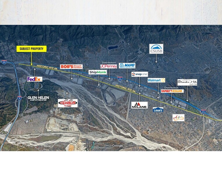 18572 Cajon Blvd, San Bernardino, CA à vendre - Photo du bâtiment - Image 3 de 3