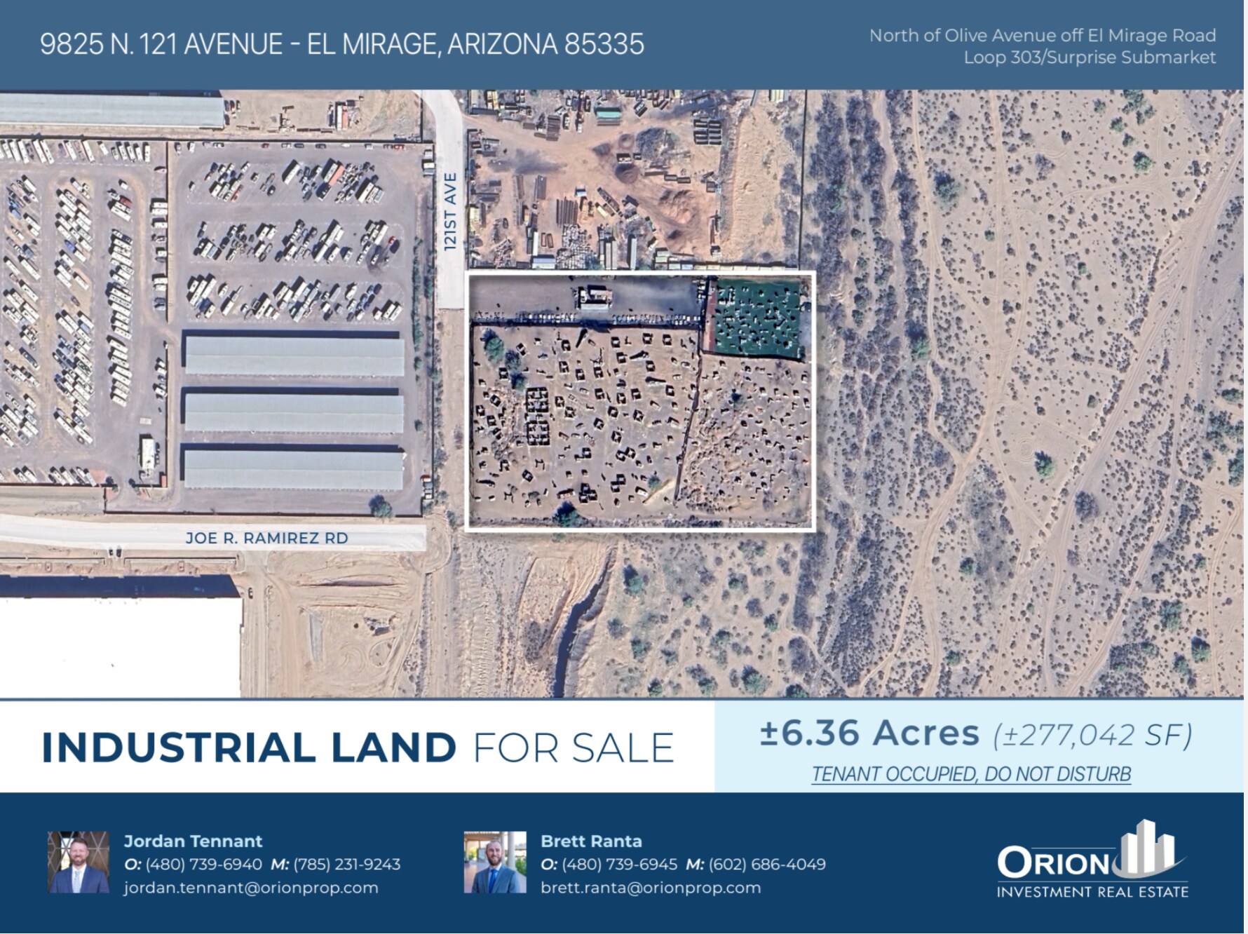 9825 N 121st Ave, El Mirage, AZ à vendre Photo du bâtiment- Image 1 de 2