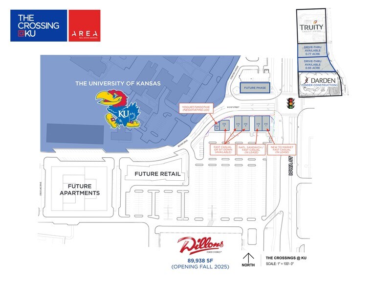 Iowa St, Lawrence, KS à vendre - Plan de site - Image 2 de 2