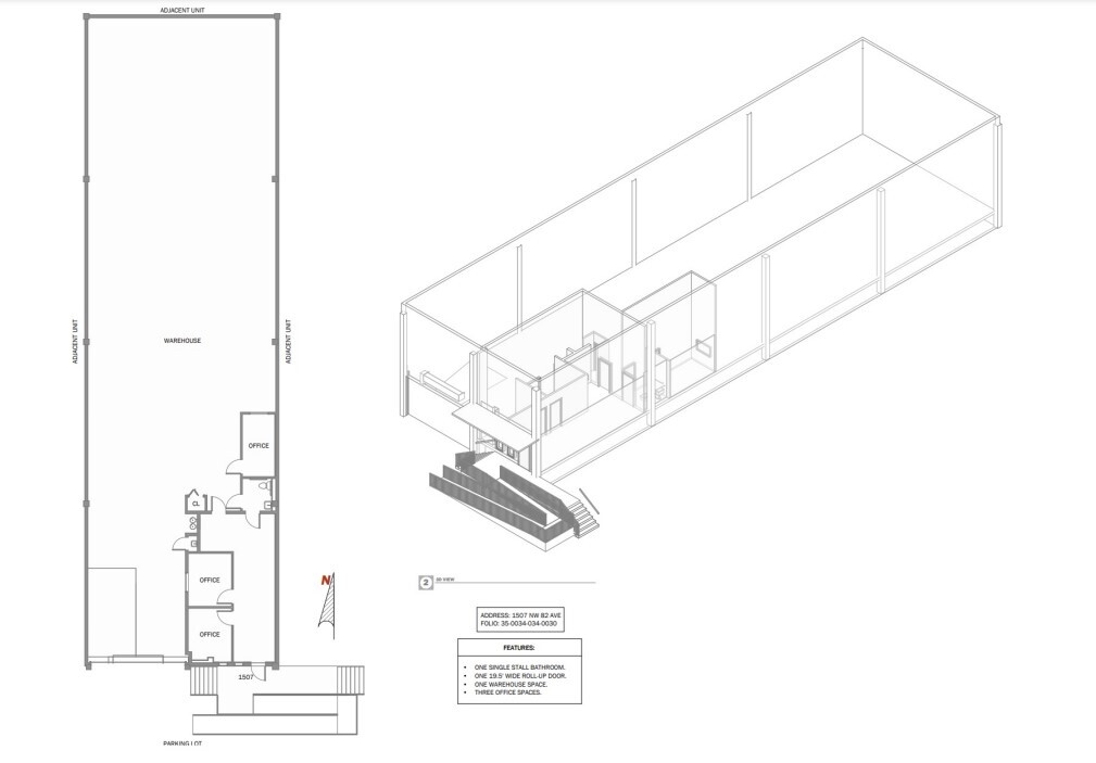 1501-1573 NW 82nd Ave, Doral, FL for lease Floor Plan- Image 1 of 1