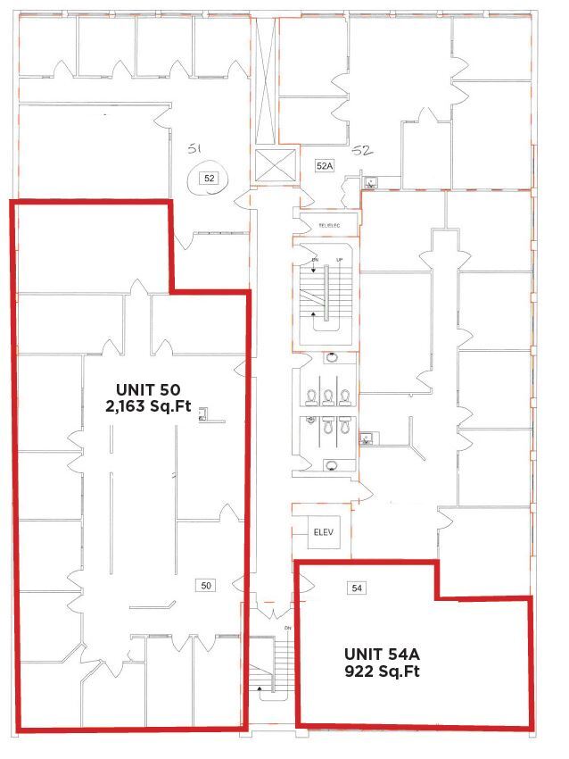 9912 106th St NW, Edmonton, AB for lease Floor Plan- Image 1 of 1