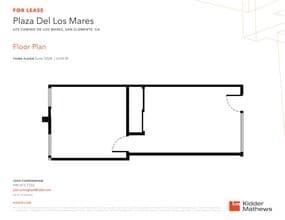 629 Camino de los Mares, San Clemente, CA à louer Plan de site- Image 1 de 1