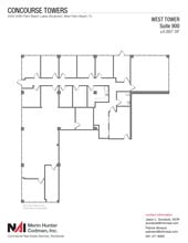 2090 Palm Beach Lakes Blvd, West Palm Beach, FL à louer Plan d’étage- Image 2 de 6