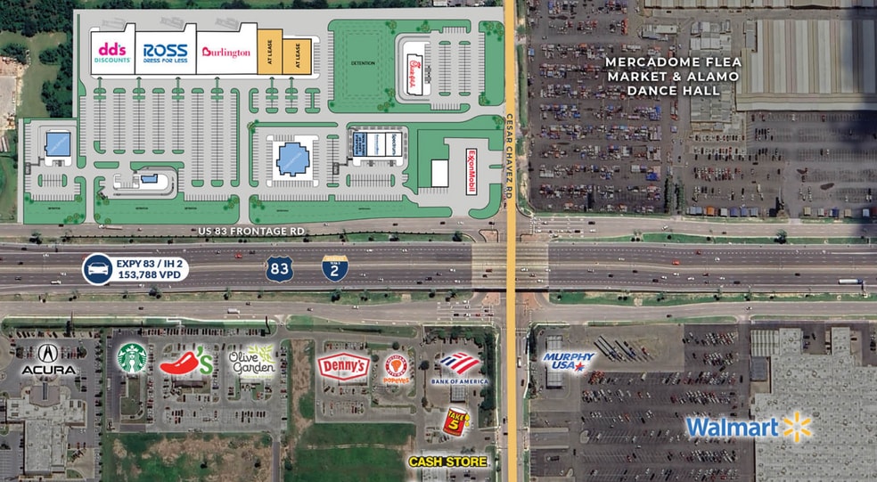 Shops at Chavez, San Juan, TX for lease - Building Photo - Image 2 of 2