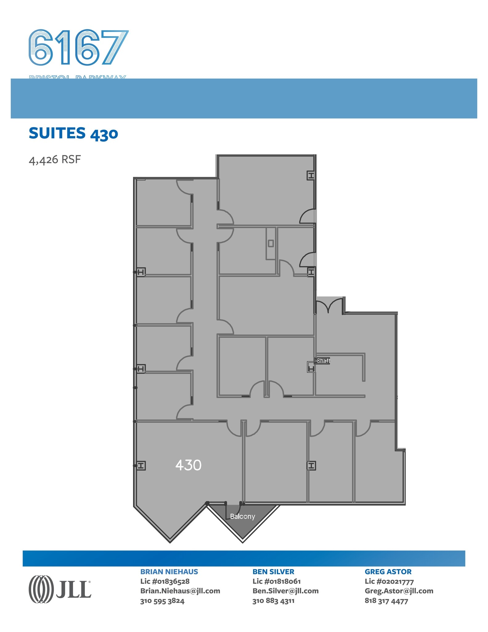 6167 Bristol Pky, Culver City, CA for lease Site Plan- Image 1 of 1