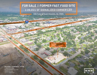Plus de détails pour 1395 Federal Rd, Houston, TX - Terrain à vendre