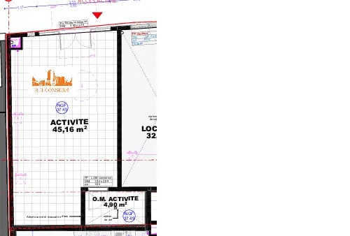Rue Du Landy, Aubervilliers à louer - Plan d’étage - Image 2 de 3