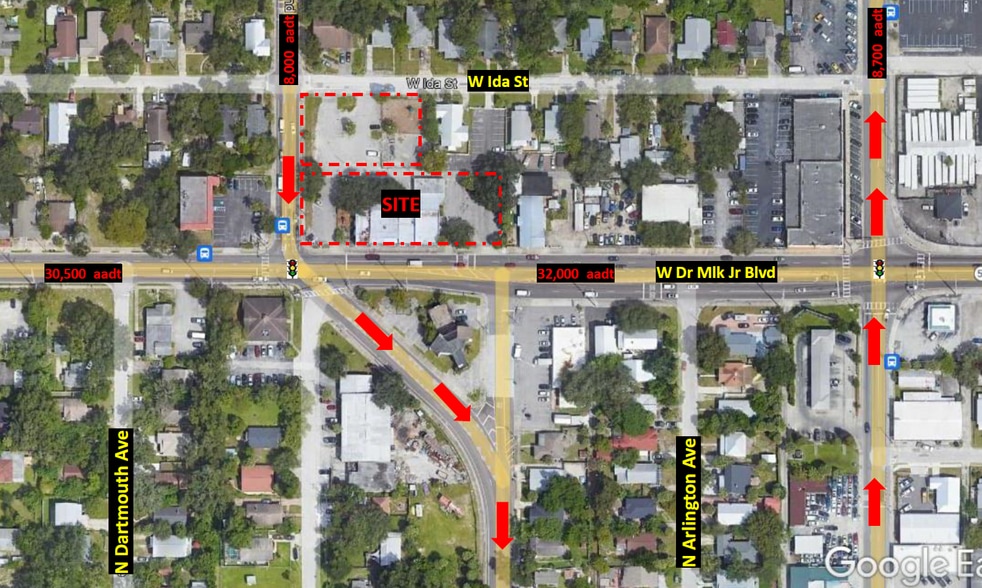 105 Dr Martin Luther King Jr blvd, Tampa, FL à vendre - Photo du bâtiment - Image 1 de 7