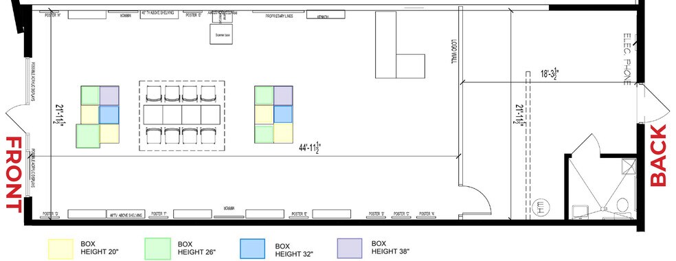 703 Long Road Crossing Dr, Chesterfield, MO à louer - Plan d’étage - Image 2 de 8