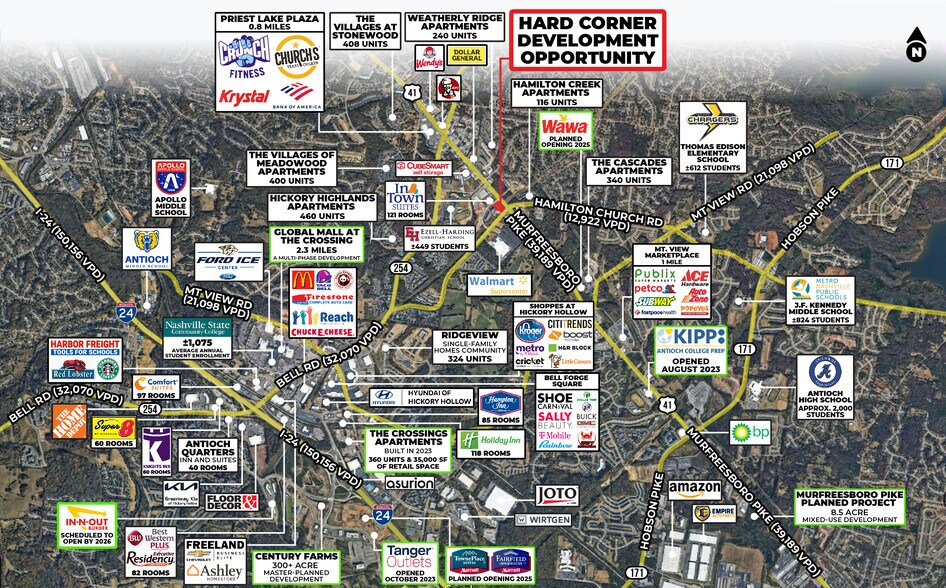 801 Hamilton Crossings, Antioch, TN à vendre - Photo du bâtiment - Image 2 de 10