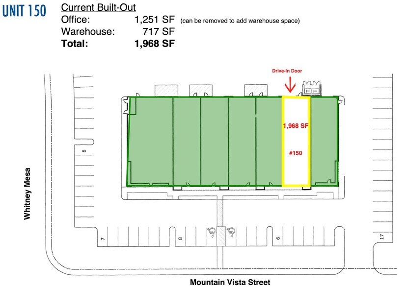 6100 Mountain Vista St, Henderson, NV à louer - Photo du bâtiment - Image 2 de 8