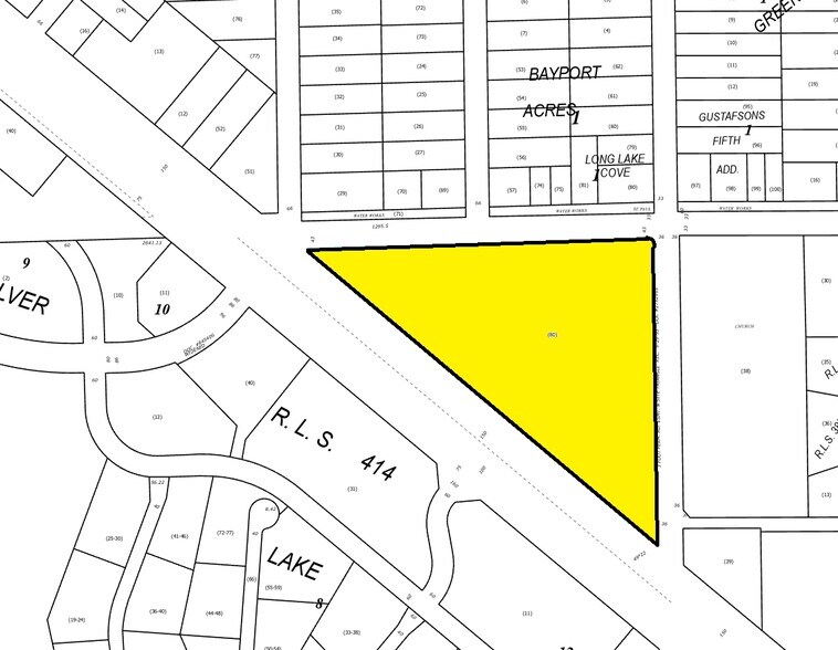 2581-2585 Highway 10 NE, Mounds View, MN à vendre - Plan cadastral - Image 1 de 1