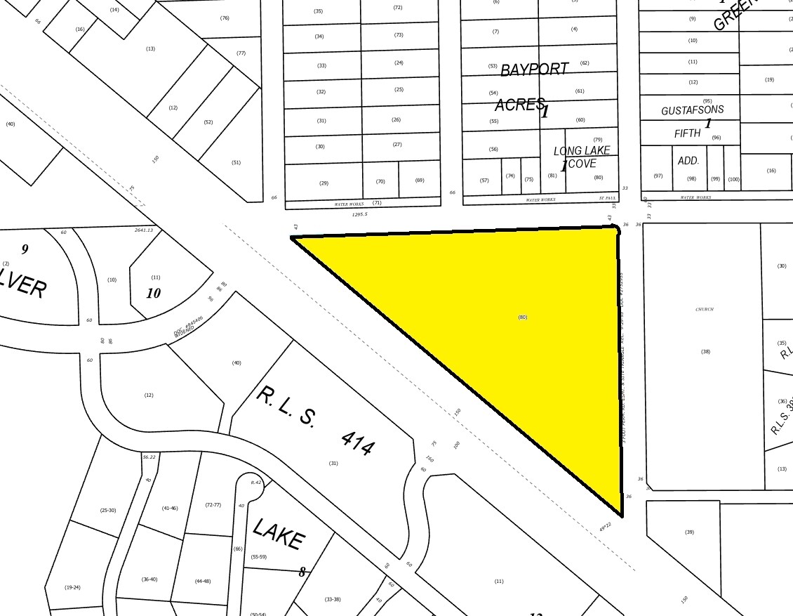 2581-2585 Highway 10 NE, Mounds View, MN à vendre Plan cadastral- Image 1 de 1