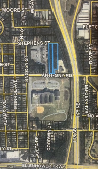 1045-1049 Anthony Road, Macon-Bibb, GA for sale - Building Photo - Image 2 of 6