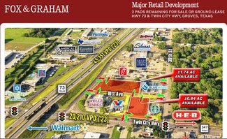 Plus de détails pour Twin City Highway, Groves, TX - Terrain à vendre