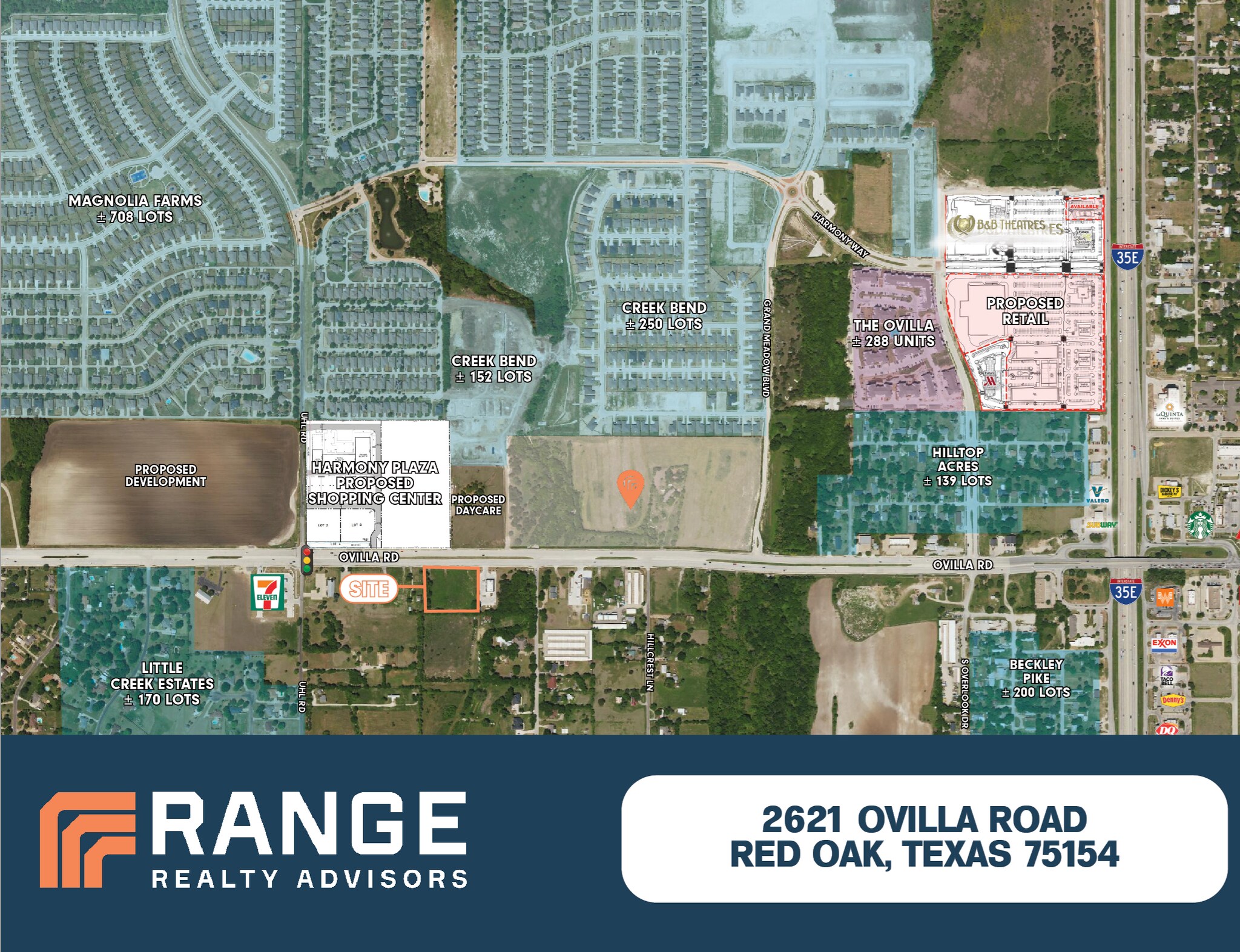 2621 Ovilla Rd, Red Oak, TX à vendre Photo du bâtiment- Image 1 de 3