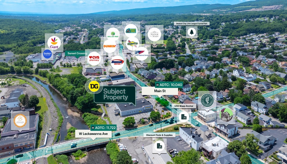 1650 Main St, Olyphant, PA à vendre - Photo du bâtiment - Image 3 de 3