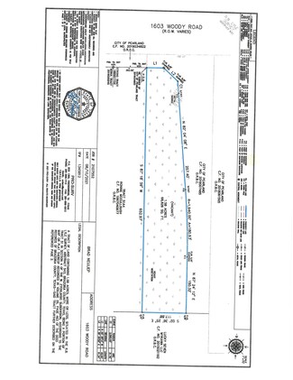 Plus de détails pour 1603-1607 Woody Rd, Pearland, TX - Terrain à vendre