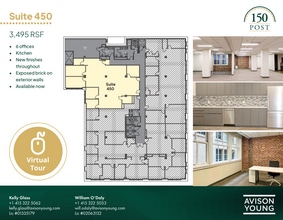 150 Post St, San Francisco, CA for lease Floor Plan- Image 1 of 1