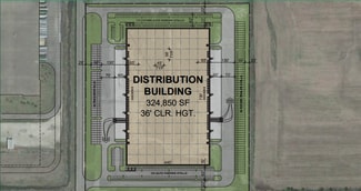 Plus de détails pour Cargo Rd, Minooka, IL - Industriel à louer