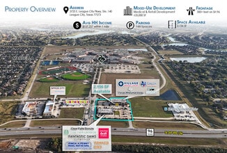 3725 E League City Pky, League City, TX - Aérien  Vue de la carte