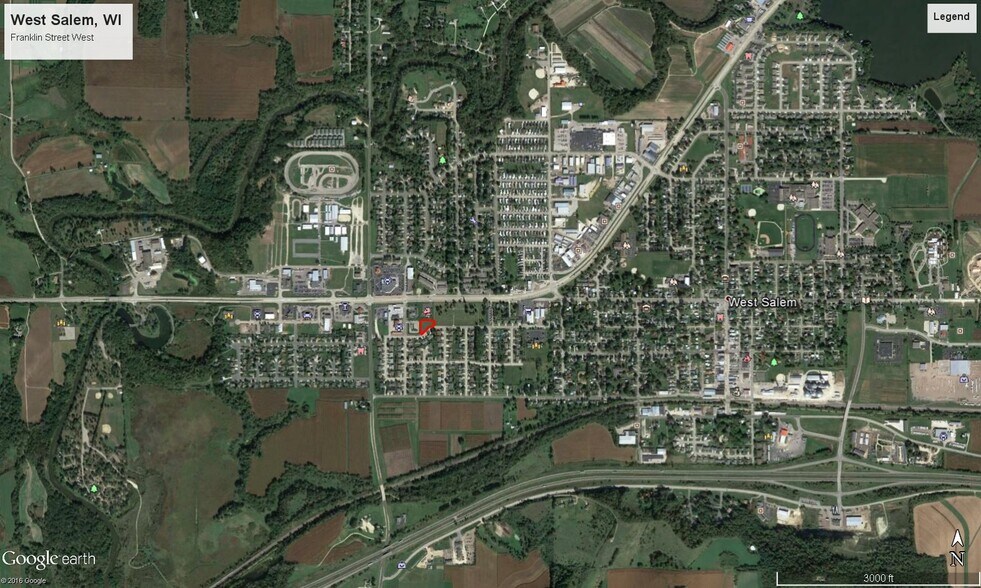 Franklin St, West Salem, WI à vendre - Aérien - Image 2 de 3
