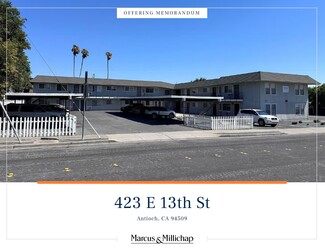 Plus de détails pour 423 E 13th St, Antioch, CA - Multi-résidentiel à vendre