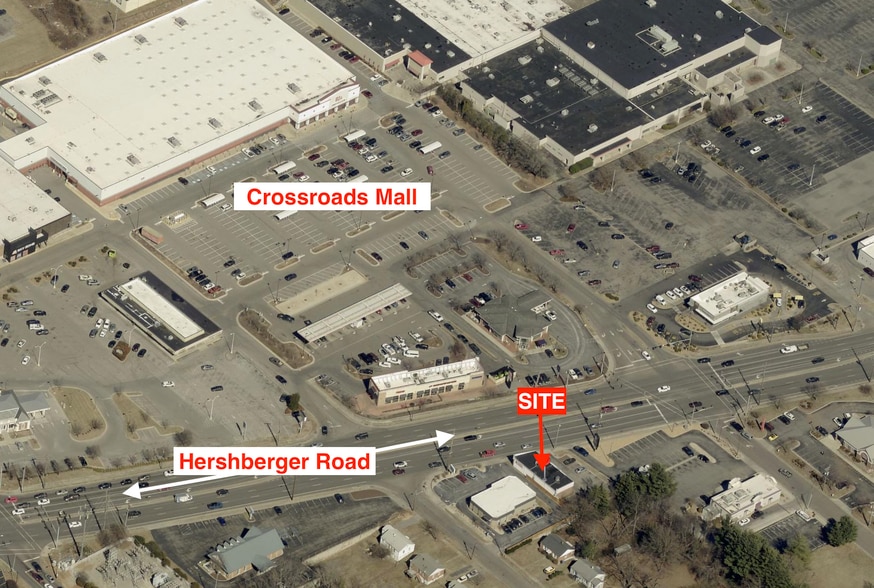 1418 Hershberger Rd NW, Roanoke, VA for lease - Aerial - Image 2 of 2