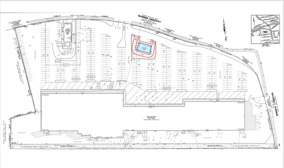 440 E Sunrise Hwy, East Patchogue, NY for lease - Site Plan - Image 2 of 4