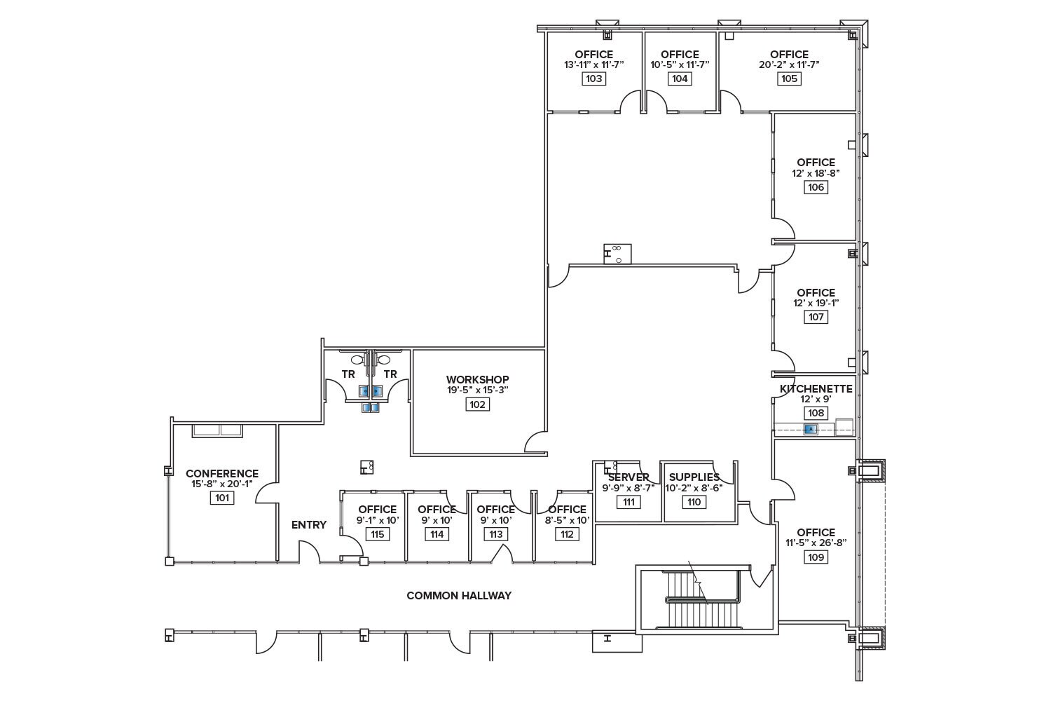 200 Route 31 N, Flemington, NJ for lease Floor Plan- Image 1 of 2