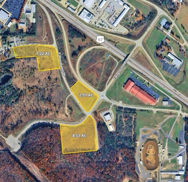 Flat River Commons portfolio of 3 properties for sale on LoopNet.ca - Aerial - Image 2 of 3