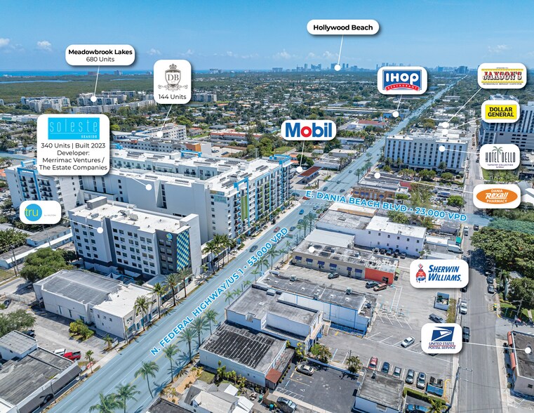 4 N Federal Hwy, Dania Beach, FL à vendre - Photo du bâtiment - Image 3 de 5