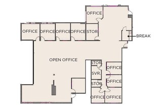 1775 Hancock St, San Diego, CA à louer Plan d  tage- Image 1 de 1