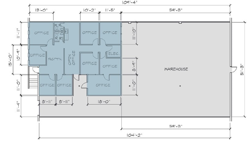 2425 McIver Ln, Carrollton, TX for lease Floor Plan- Image 1 of 1