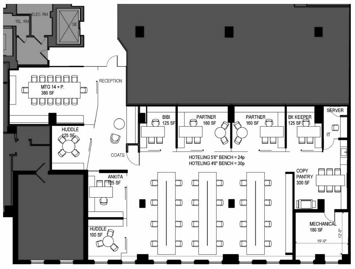 40 Rector St, New York, NY 10006 - Unité 11B -  - Plan d’étage - Image 1 of 7