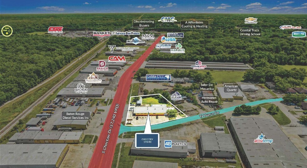 12606 S Choctaw Dr, Baton Rouge, LA à vendre - Photo du bâtiment - Image 3 de 5