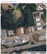 16 E Industrial Rd, Branford, CT - AÉRIEN Vue de la carte